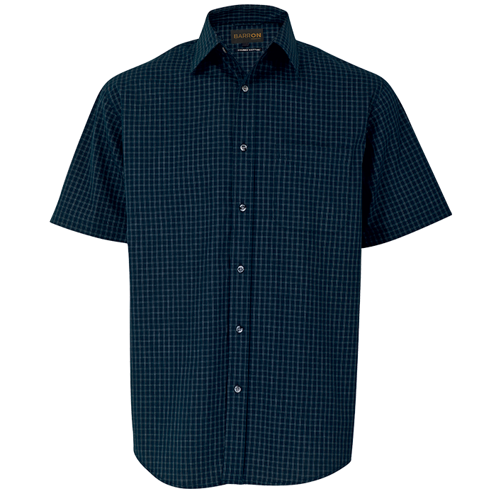 Pioneer Check Lounge Short Sleeve Mens | Barron Clothing