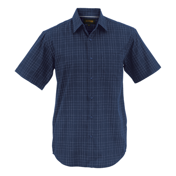 Hamilton Check Lounge Short Sleeve Mens | Barron Clothing