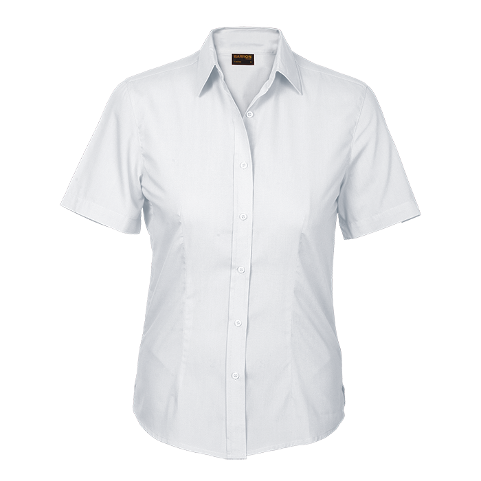 Linen Shirt Short Sleeve Dress Shirts Women Basic Poly Cotton Blouse Short  Sleeve Ladies Corporate Wear Blouses  Just Brand