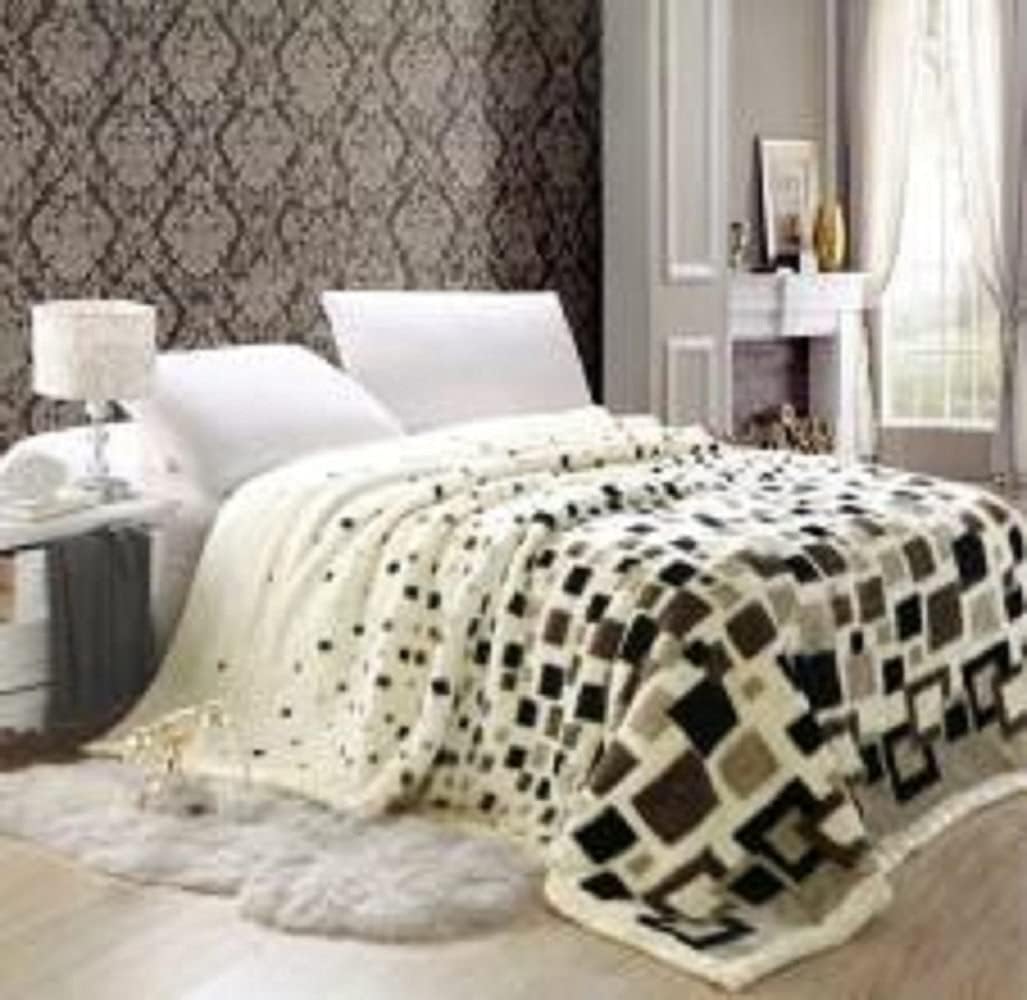 1 Ply Super Soft Double Mink Thick Warm Bed Blanket