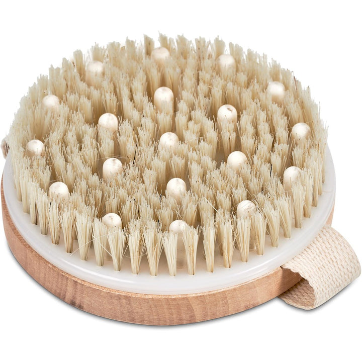Eva & Elm Aura Bath Massage & Exfoliate Brush-Personal Care Products-corporate gift ideas for employees-branded corporate gifts | corporate gifts south africa | Just Brand