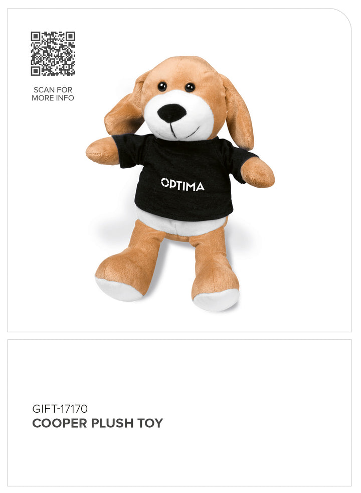 Cooper Plush Toy-Plush Toys-corporate gift ideas for employees-branded corporate gifts | corporate gifts south africa | Just Brand