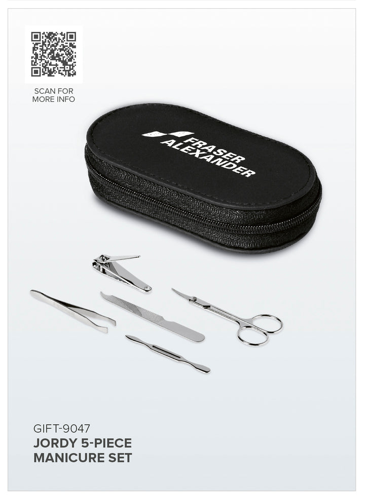 Altitude Jordy 5-Piece Manicure Set-Personal Care Products-corporate gift ideas for employees-branded corporate gifts | corporate gifts south africa | Just Brand