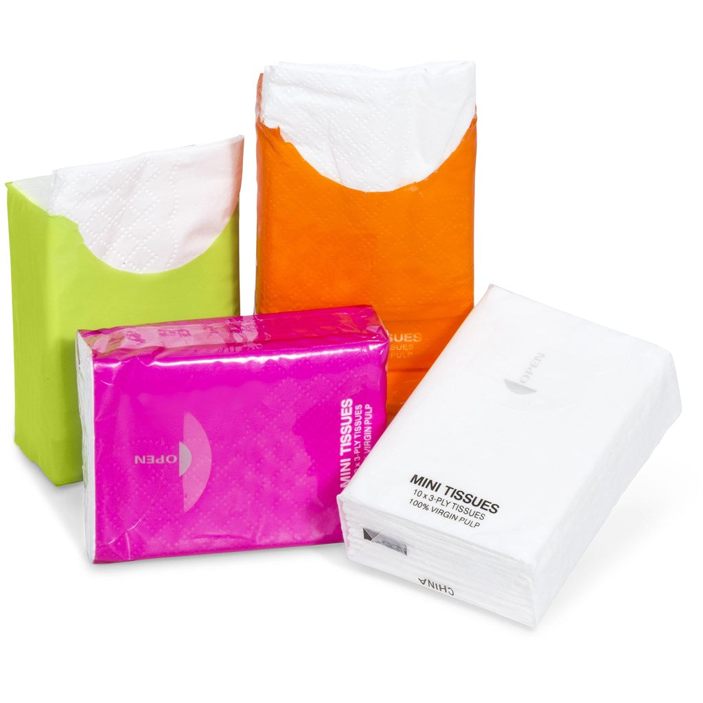 Serenity Tissues - 10 sheets-Wipes & Tissues-corporate gift ideas for employees-branded corporate gifts | corporate gifts south africa | Just Brand