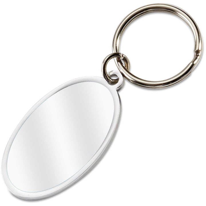 Altitude The Oval Dome Keyholder | Custom Branded & Personalised Corporate Gifts | Just Brand