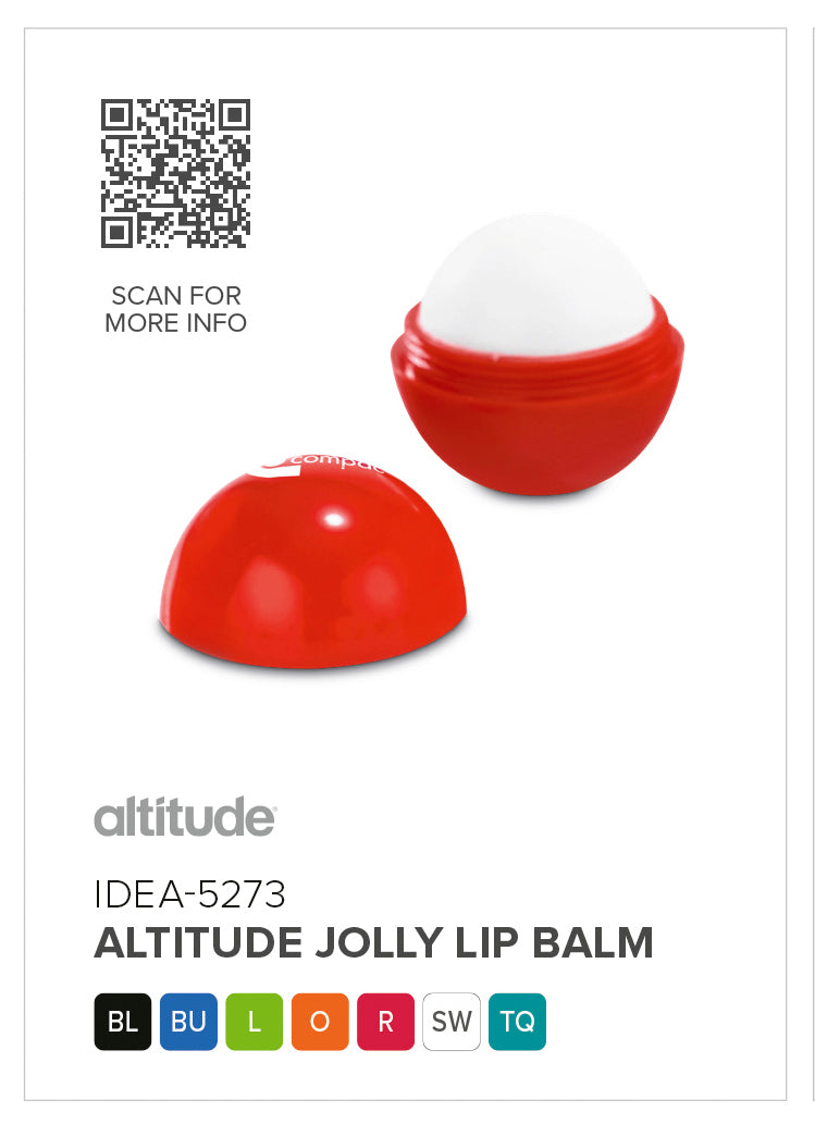 Altitude Jolly Lip Balm-Lip Balms-corporate gift ideas for employees-branded corporate gifts | corporate gifts south africa | Just Brand