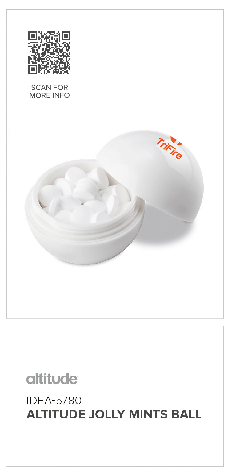 Altitude Jolly Mints Ball-Personal Care Products-corporate gift ideas for employees-branded corporate gifts | corporate gifts south africa | Just Brand