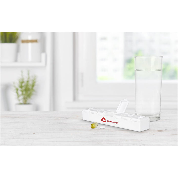 Altitude Emery Weekly Pill Box-Wellness Items-corporate gift ideas for employees-branded corporate gifts | corporate gifts south africa | Just Brand