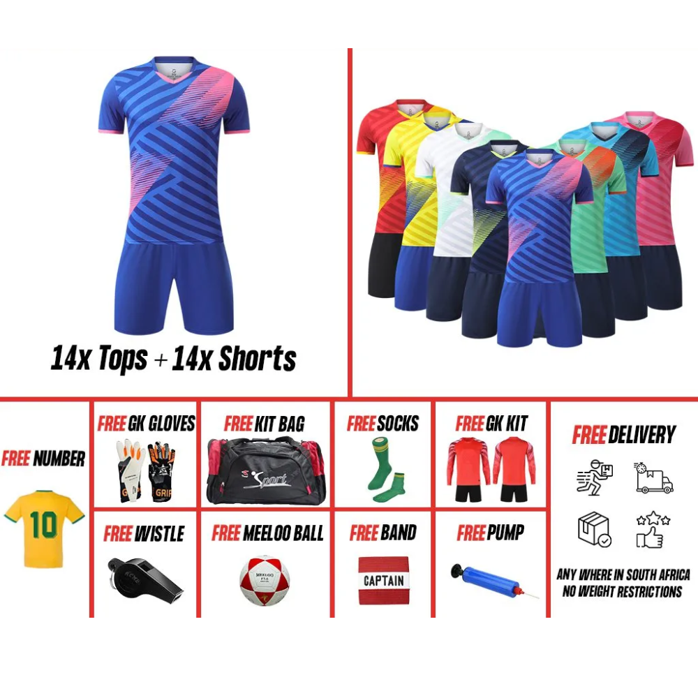 Grip Rolly Rocker Soccer Kit Premium Combo-Soccer Kit | soccer kits for sale | custom soccer kits south africa-Just Brand