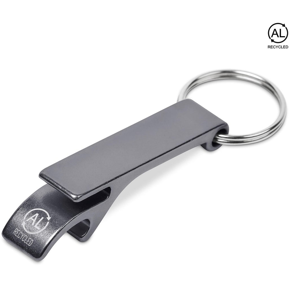 Altitude Cog Recycled Aluminium Bottle Opener Keyholder-Keyholders-corporate gift ideas for employees-branded corporate gifts | corporate gifts south africa | Just Brand