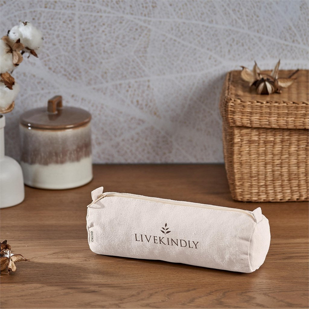 Okiyo Seito Cotton Utility Pouch-Pouches-corporate gift ideas for employees-branded corporate gifts | corporate gifts south africa | Just Brand