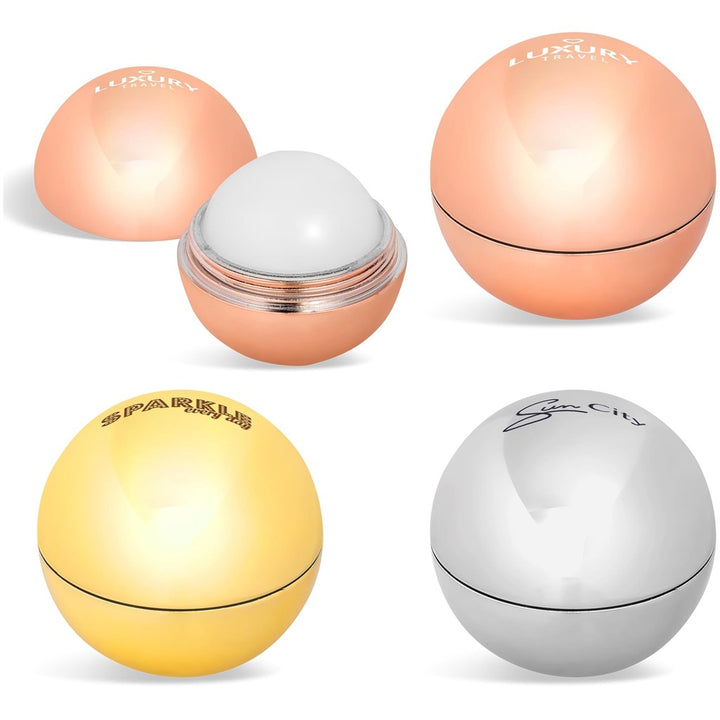 Glamoursphere Lip Balm-Lip Balms-corporate gift ideas for employees-branded corporate gifts | corporate gifts south africa | Just Brand