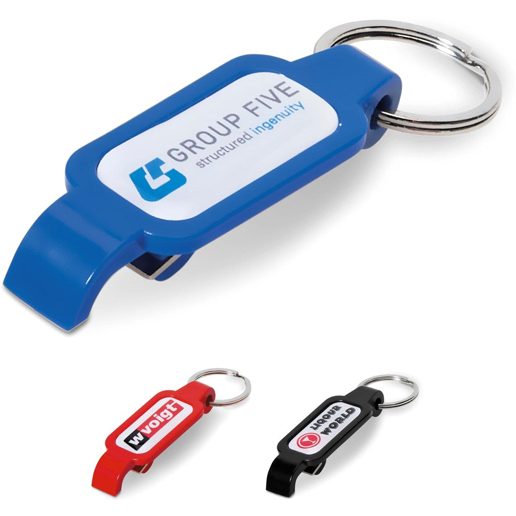 Altitude Moonshine Dome Bottle Opener Keyholder-Keyholders-corporate gift ideas for employees-branded corporate gifts | corporate gifts south africa | Just Brand