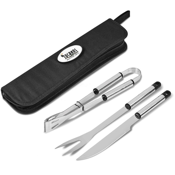 Altitude Newlands 3-Piece Braai Set-Braai Sets-corporate gift ideas for employees-branded corporate gifts | corporate gifts south africa | Just Brand