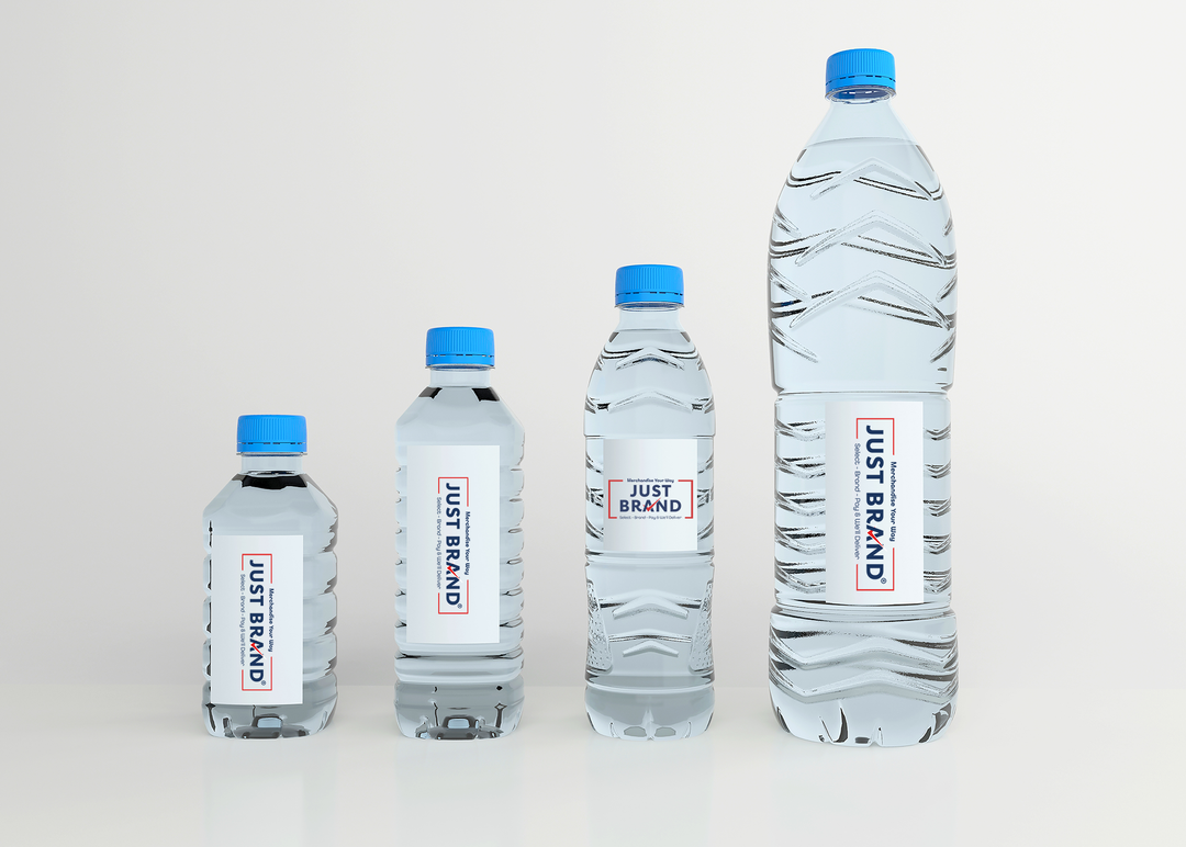 Custom Plastic Water Bottles // custom plastic water bottles, water bottles with logo in bulk