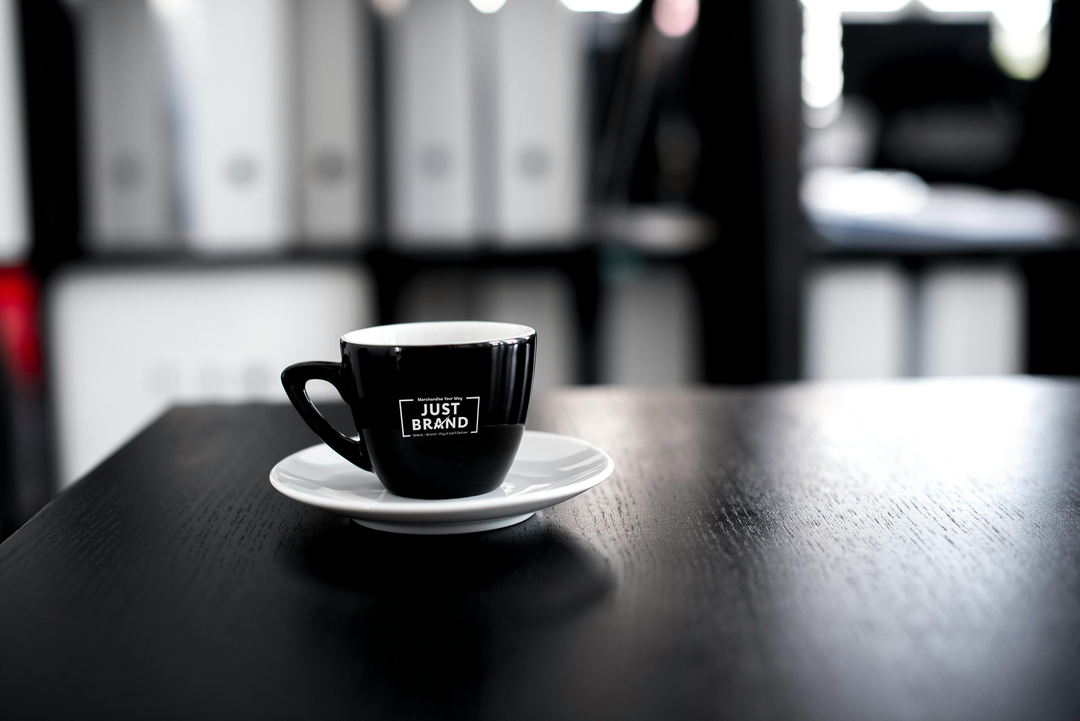 Custom mug on desk - Mug - coffee mugs