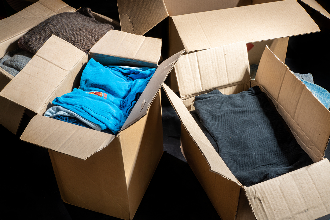 Extra promo t-shirts in boxes // marketing collateral, Promotional items
