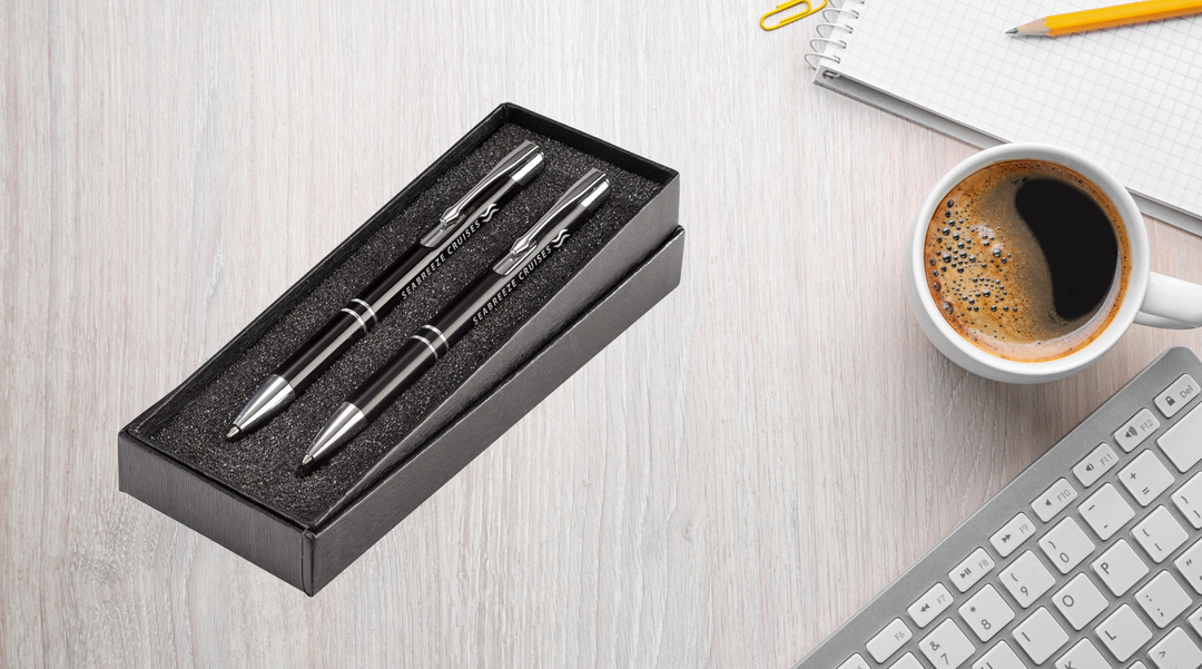 Pen and pencil set on desk - Pencil - pen gift set