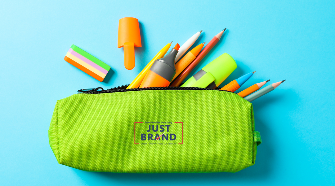 Pencil case full of stationery - pencil case - promotional stationery