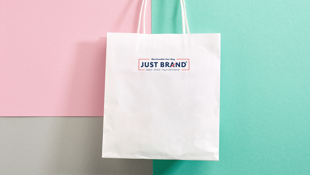 Shopper bag with branding - shopping bag - tote shopper bag