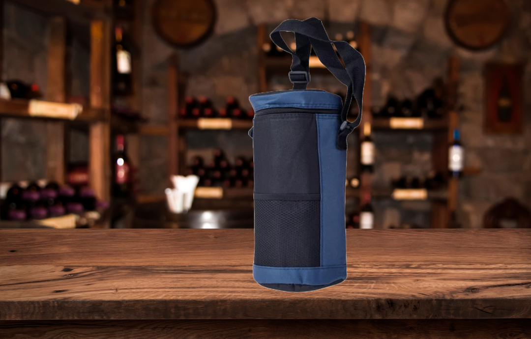 Wine cooler on cellar table - wine cooler - corporate gifts