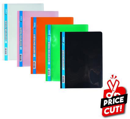 Butterfly File Display Folder Assorted Col