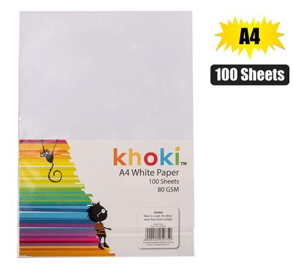 Khoki Paper A4 80Gsm 100'S White