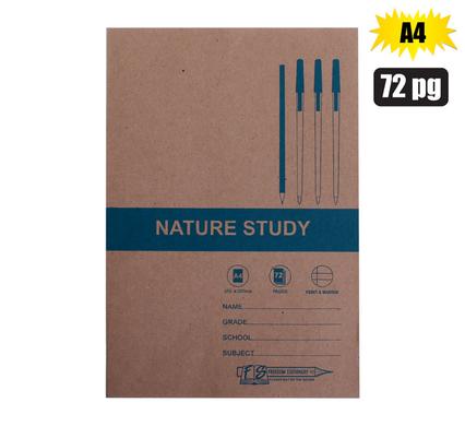 Marlin Book Soft-Cover A4 72Pg Nature Study F/M