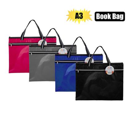 Khoki Bag Book/Art Bag 2 Zips A3