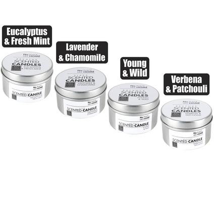 No Place Like Home Candle In Tin 6.6cm Revive Assorted