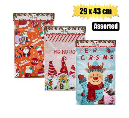 Xmas Décor Xmas Drawstring Gift Bag 29X43cm Pet