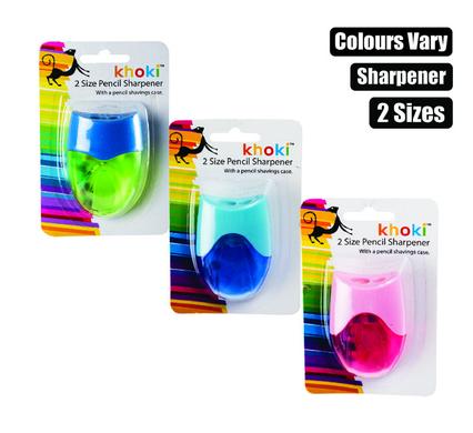 Khoki Pencil Sharpner Double