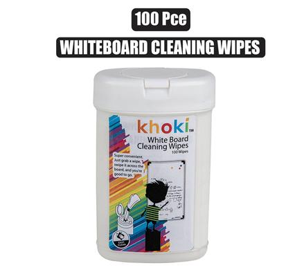Khoki Whiteboard Cleaning Wipes 100 Piece