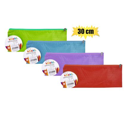 Khoki Pencil Case/File Pocket Satin 30X11cm