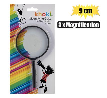 Khoki Magnifying-Glass 90mm-Diam. Blister