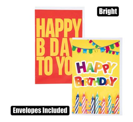 Card & Envelope Birthday - Brights (2)