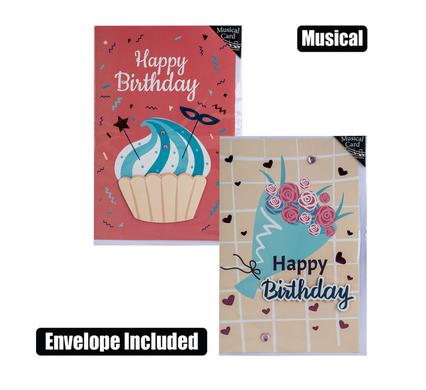 Card & Envelope Birthday - Musical (2)