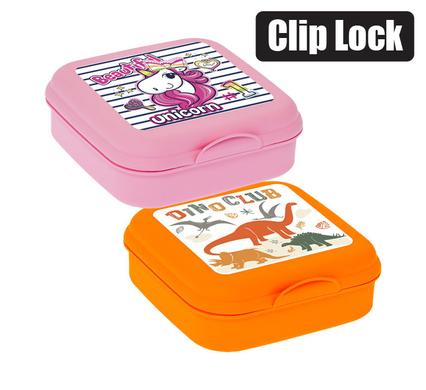 Lunch Box Clip Lock Assorted-Designs