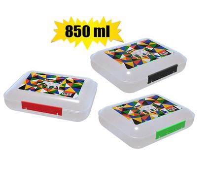 Otima Lunch Box Pl 850ml Patriotic Colours