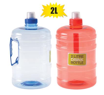 Water Bottle Pl 2L With Handle (106-000899)
