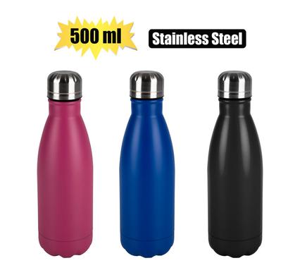 Water Bottle 500ml Stainless Steel