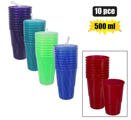 Otima Tumblers Pl 10 Piece 500ml Milla