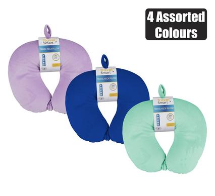 Travel Smart Travel Neck Pillow With Fastener Foam