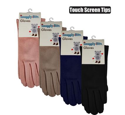 Snuggly Bits Gloves Adult Ladies Assorted