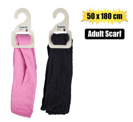 Snuggly Bits Scarf Adult 50X180cm Assorted Designs