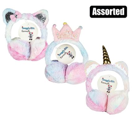 Snuggly Bits Winter Earband Plush Assorted (175-000300)