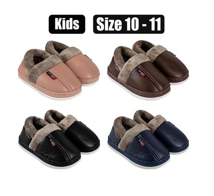 Snuggly Bits Slipper Kids With Lining Size 10-11