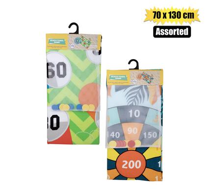 Towel Game 70X130cm Assorted