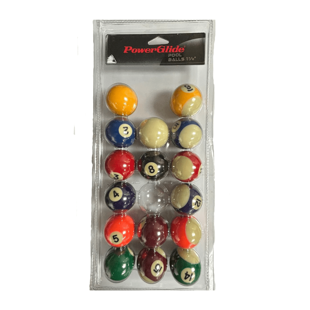 Power Glide Pool Balls | Blister Pack