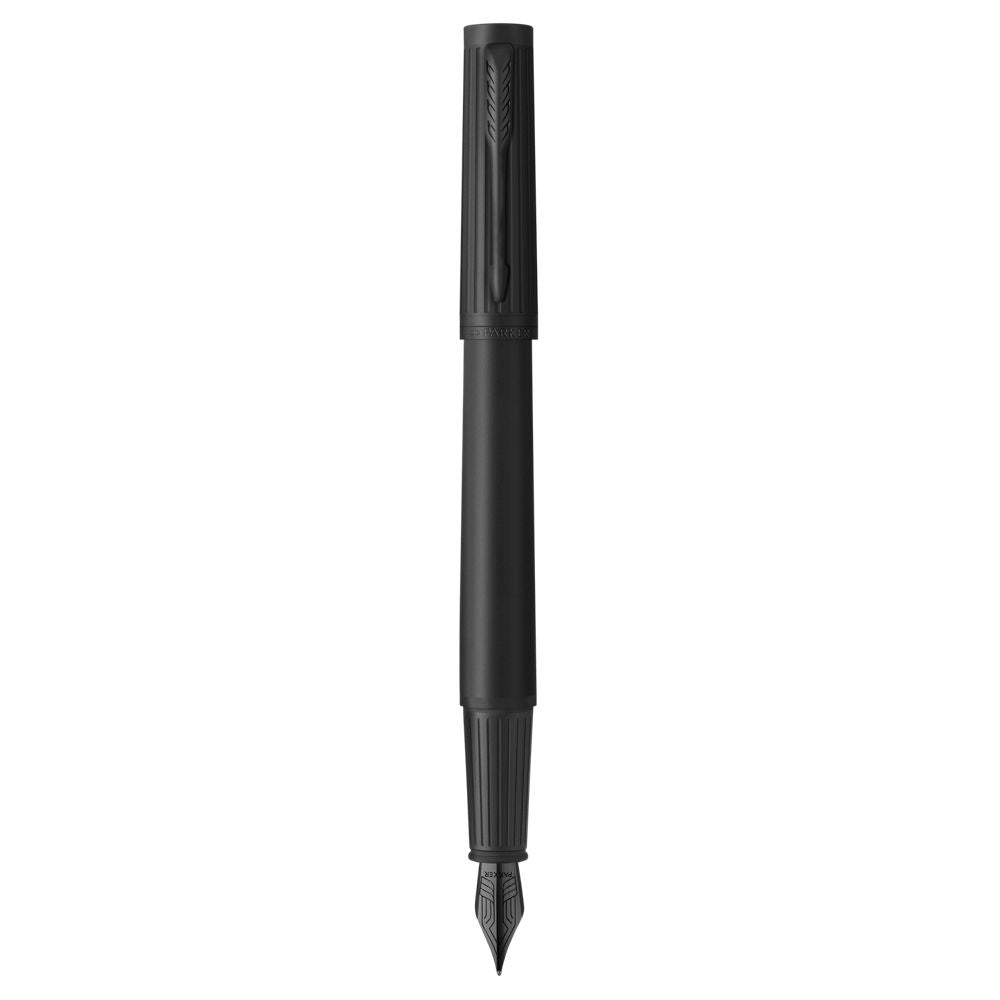 Parker Ingenuity Fountain Pen Medium Nib Black Ink - Black Black Trim
